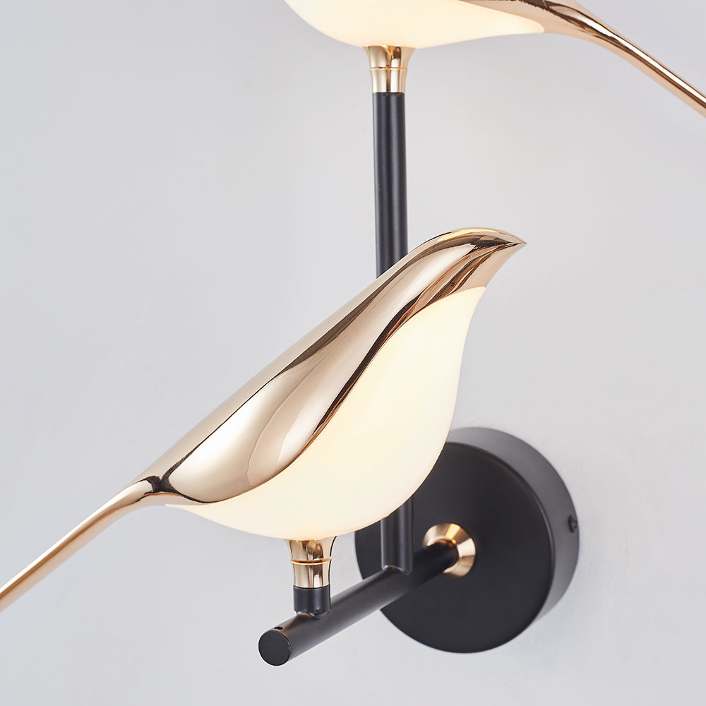 Lampe murale de chevet d'oiseau de pie d'art de style nordique - Neutralighting