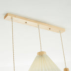 Ritta Suspension Cluster, Plissé 4 Styles - Neutralighting