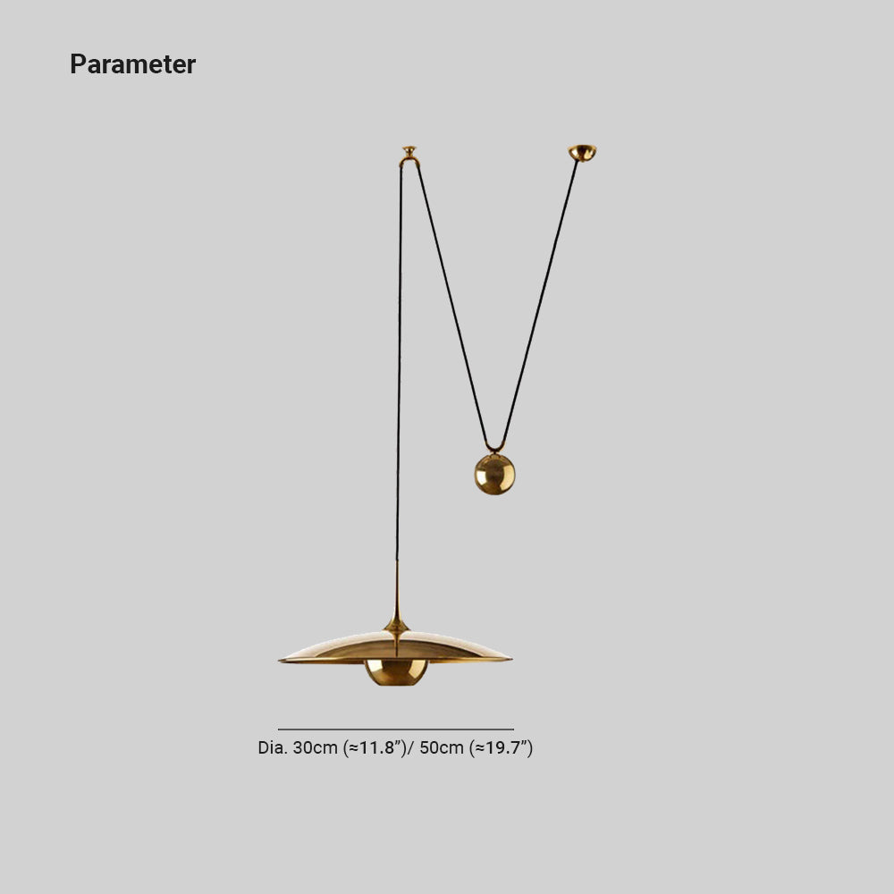 Pyra Suspension Linéaire Dorée Réglable En Hauteur. Métal - Neutralighting