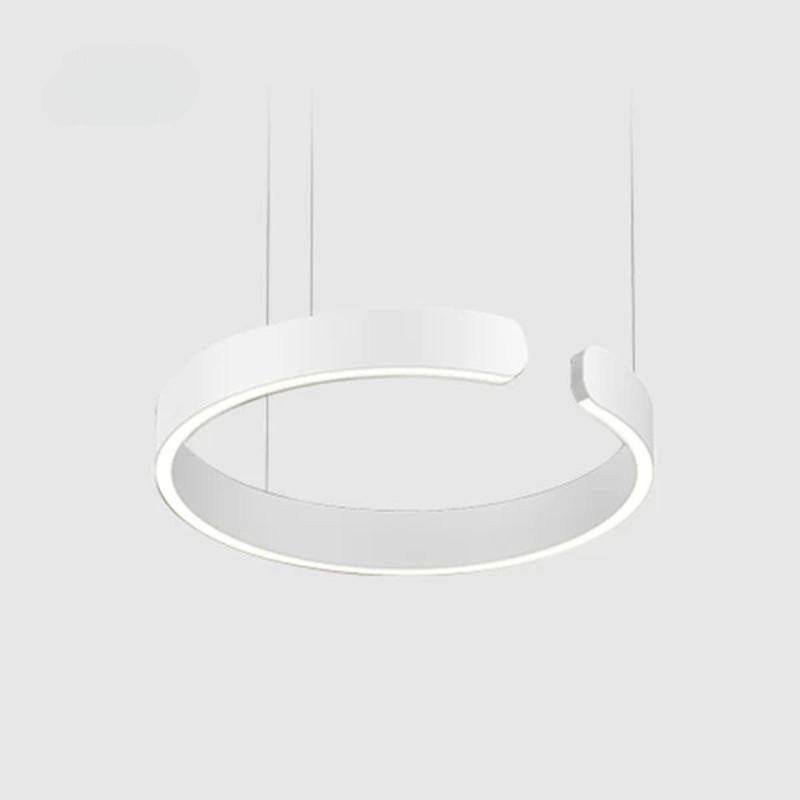 Urel Suspension Cercle Noir/Or Rose Salon/Chambre à Coucher - Neutralighting