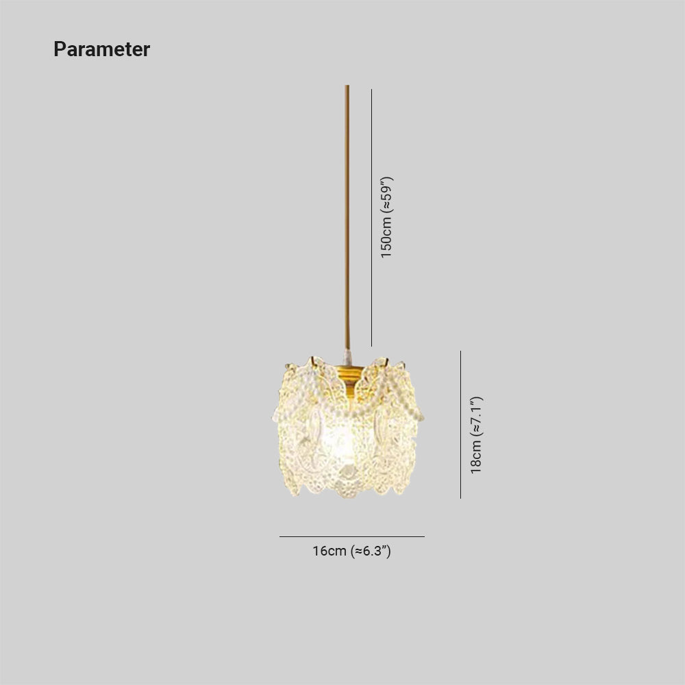 Kristy Suspension LED Fleur Élegante Acrylique/Métal Salon - Neutralighting
