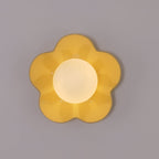 Meluna Applique murale à fleurs jaunes - Neutralighting