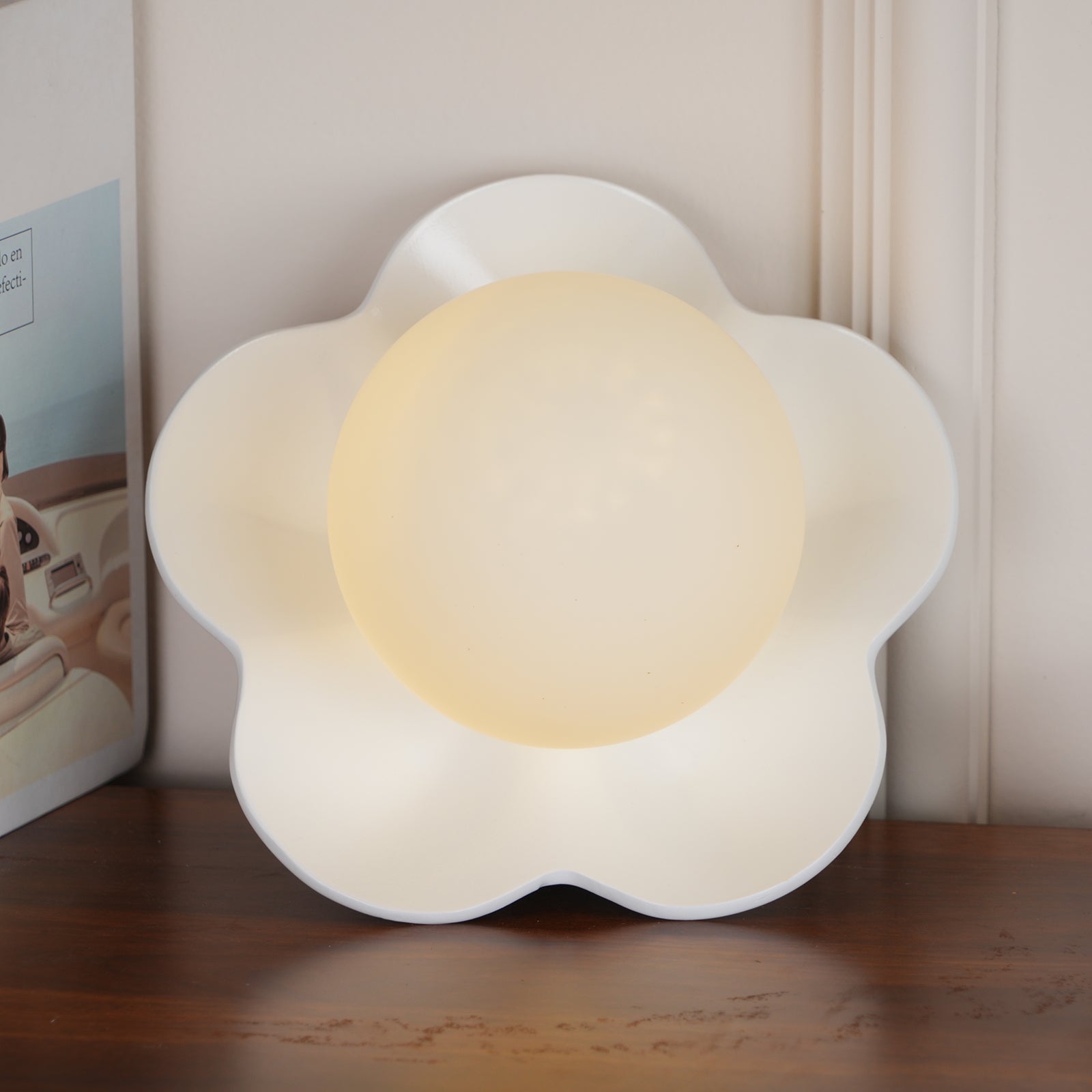 Meluna Applique murale à fleurs jaunes - Neutralighting