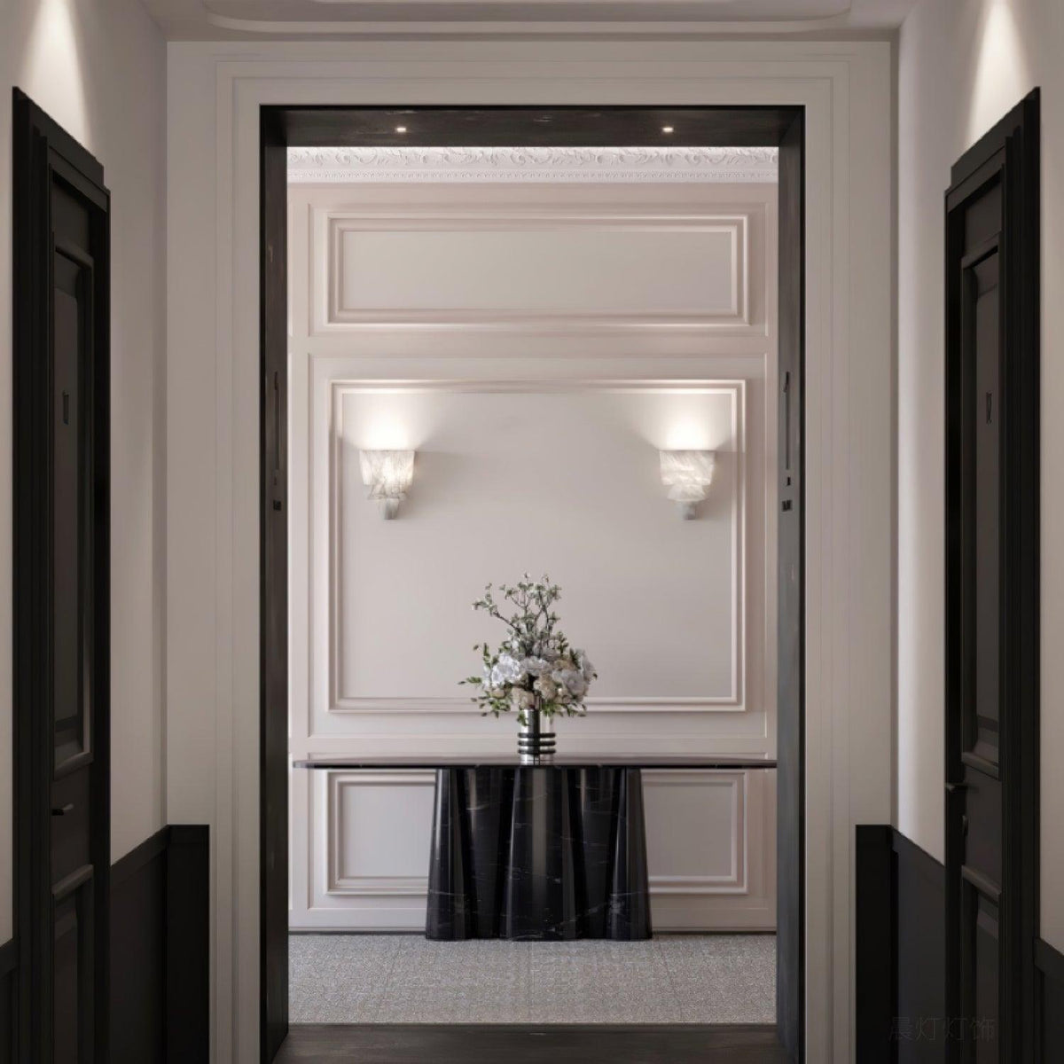 Vyloren Étagé Albâtre Luminaire Mural - Neutralighting