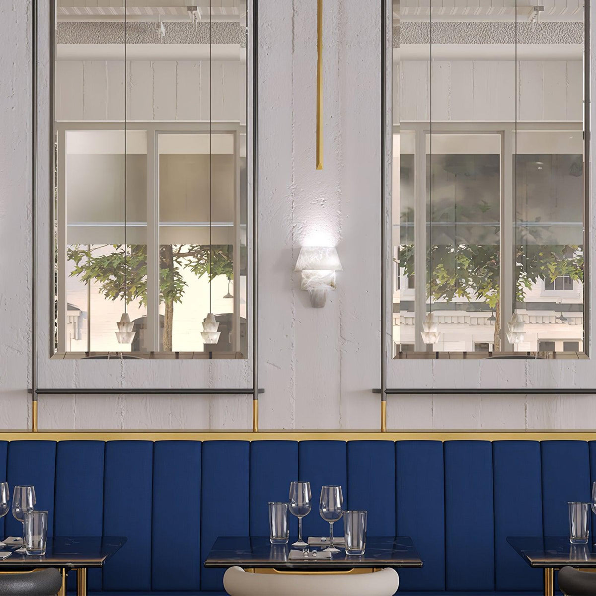Vyloren Étagé Albâtre Luminaire Mural - Neutralighting