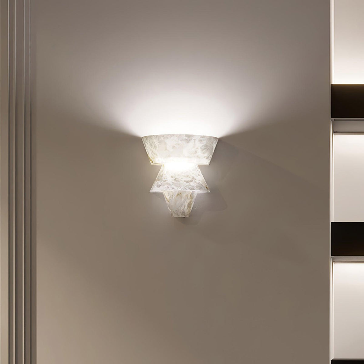 Vyloren Étagé Albâtre Luminaire Mural - Neutralighting