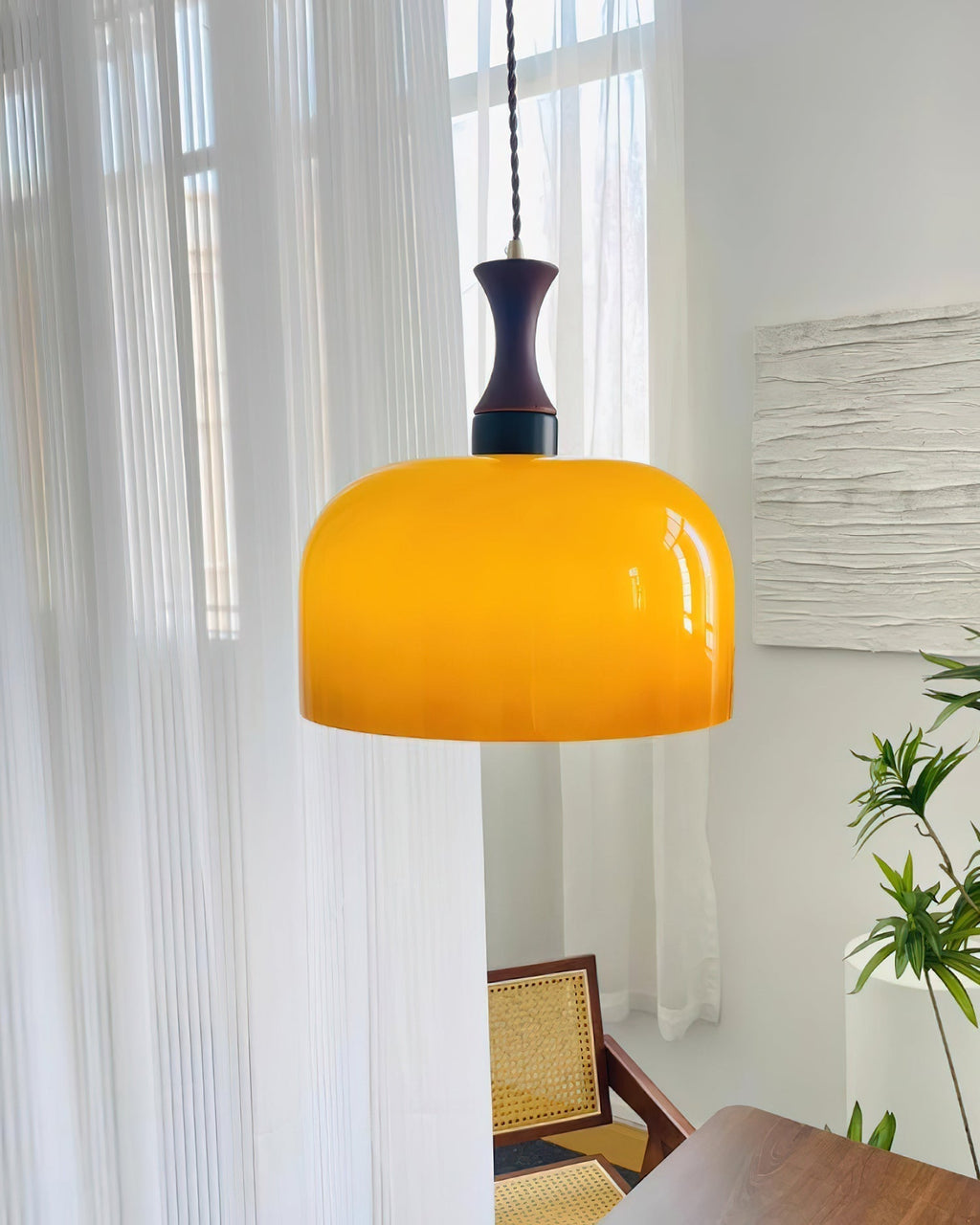 Pivon Suspension en Verre à Brancher - Neutralighting