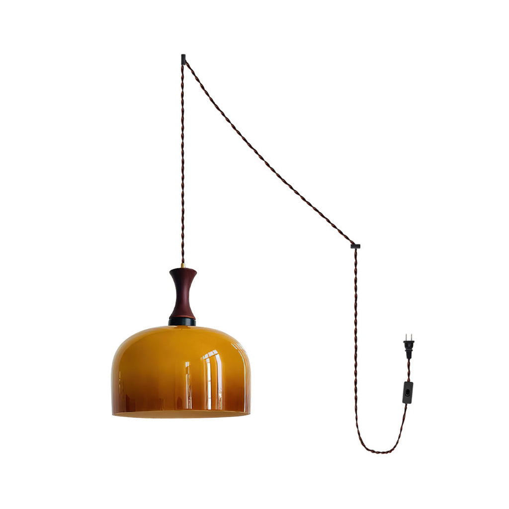 Pivon Suspension en Verre à Brancher - Neutralighting