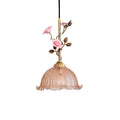 Ilsoris Lampe Pendentive Céramique Verre Rose Créativité Individuelle - Neutralighting