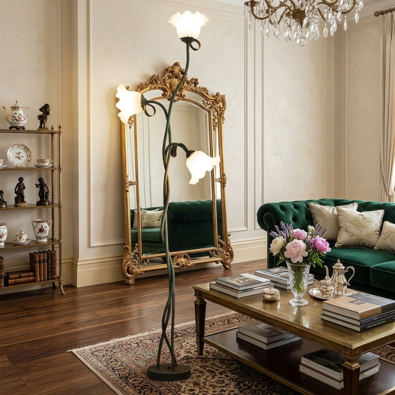 Lampadaire Émilie Élise – vue 1