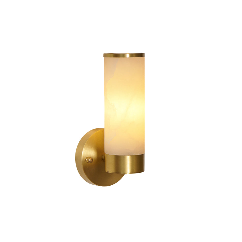 Olvynis Applique Murale Laiton Albâtre Minimaliste Moderne - Neutralighting