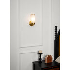 Olvynis Applique Murale Laiton Albâtre Minimaliste Moderne - Neutralighting