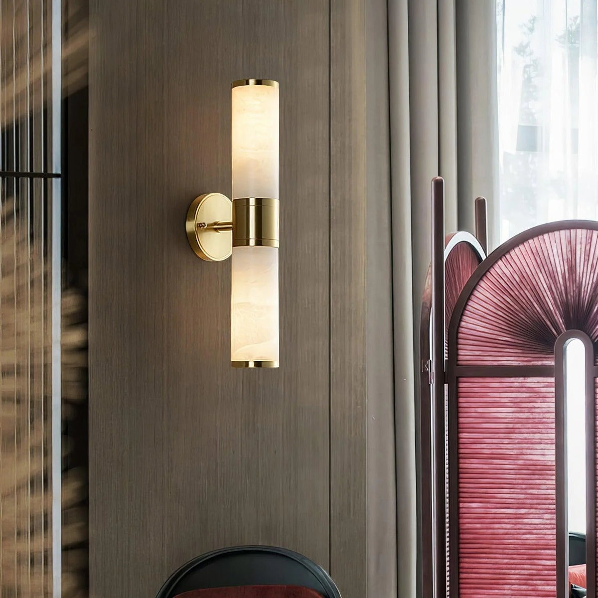 Kaia Applique Murale en Albâtre Minimaliste - Neutralighting
