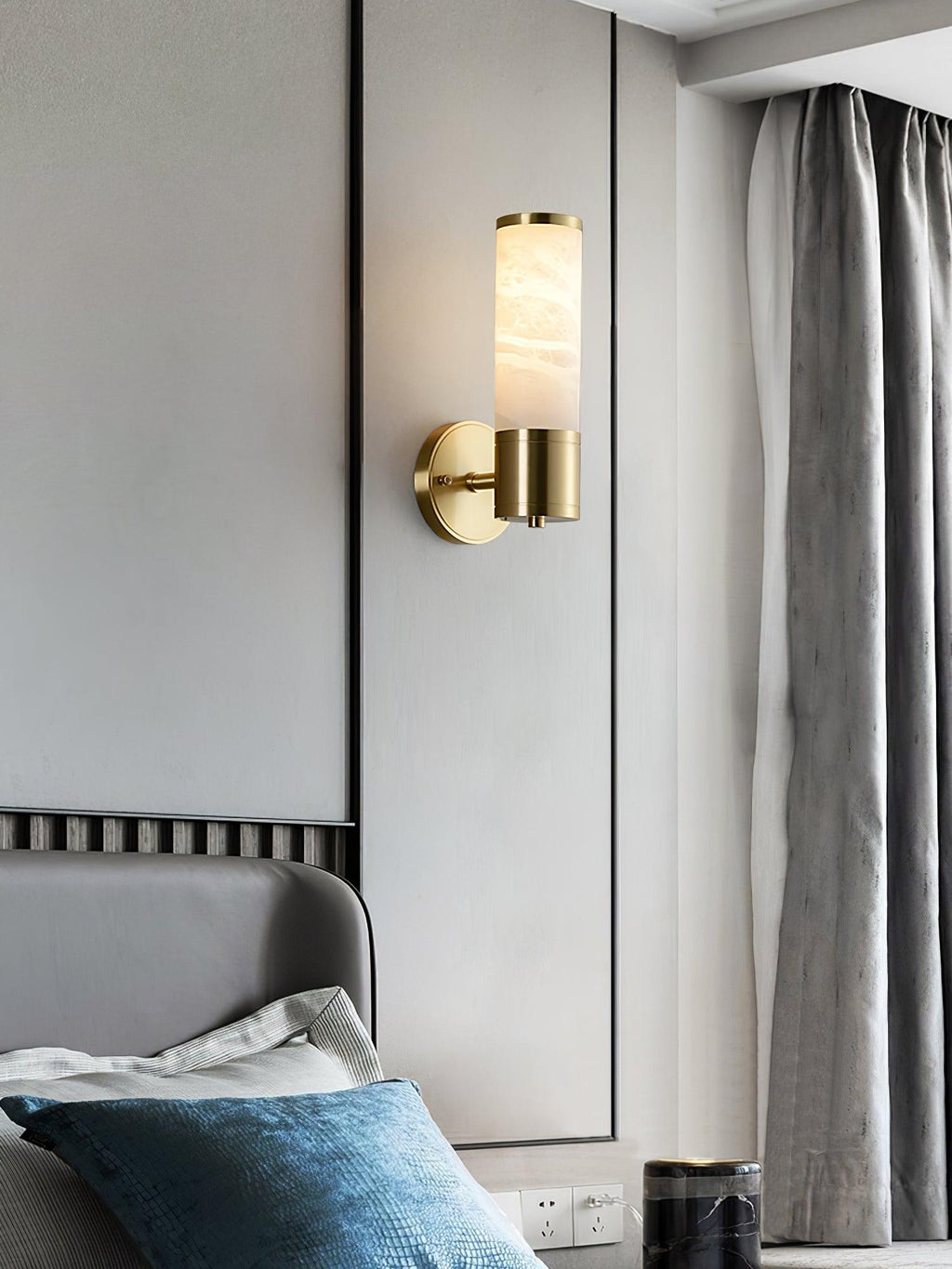 Kaia Applique Murale en Albâtre Minimaliste - Neutralighting