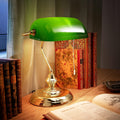Lampe Bibliothèque Anglaise Raphaël Estampe en Verre - Le Charme du Verre dans le Décor
