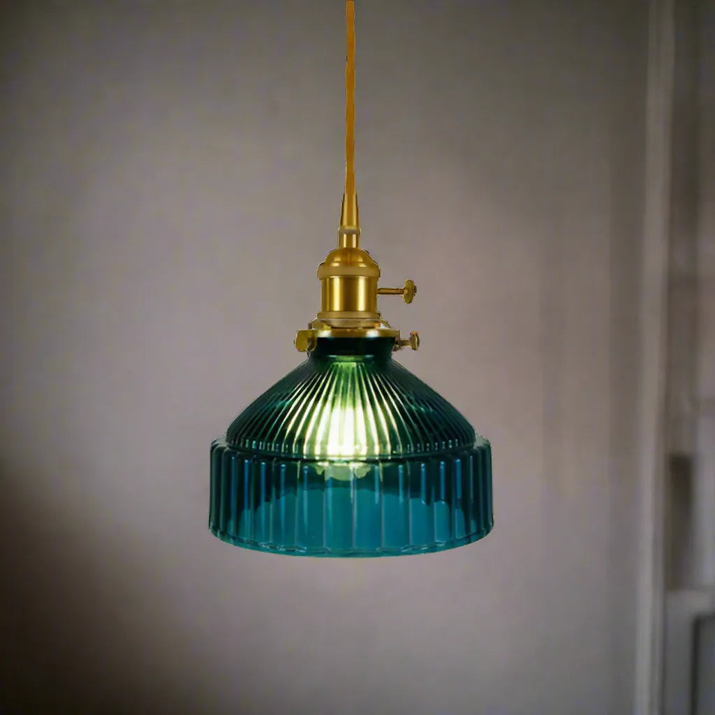 Lampe Cable Suspendue Véra Accord en Verre - Reflets Délicats & Élégance Visuelle