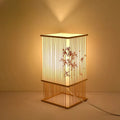 Lampe Japonaise à Poser Bambou Hélène Voûte - Une Présence Naturelle Apaisante
