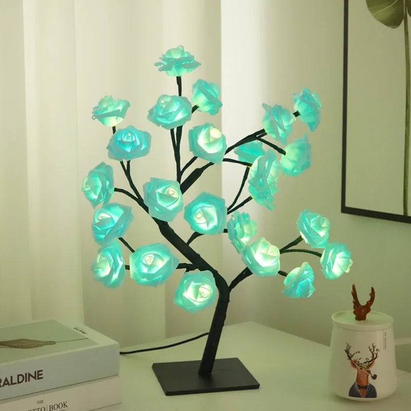 Lampe à poser — Japonaise Roses