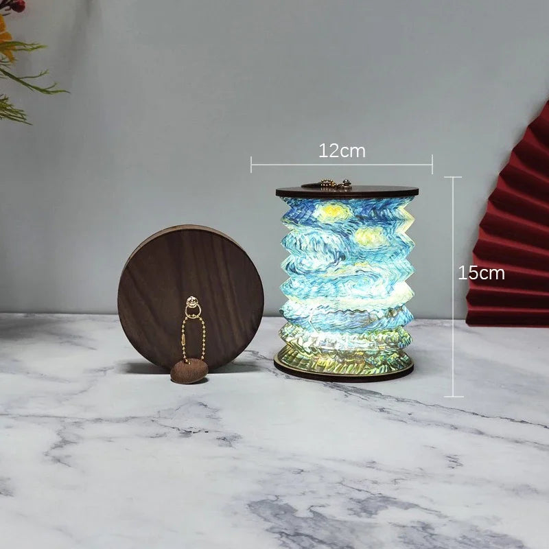 Lampe à poser — Lanterne Pliable Japonaise