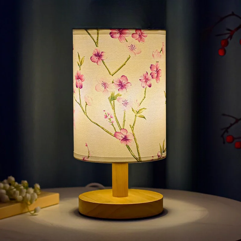 Lampe de chevet — À Fleurs Roses