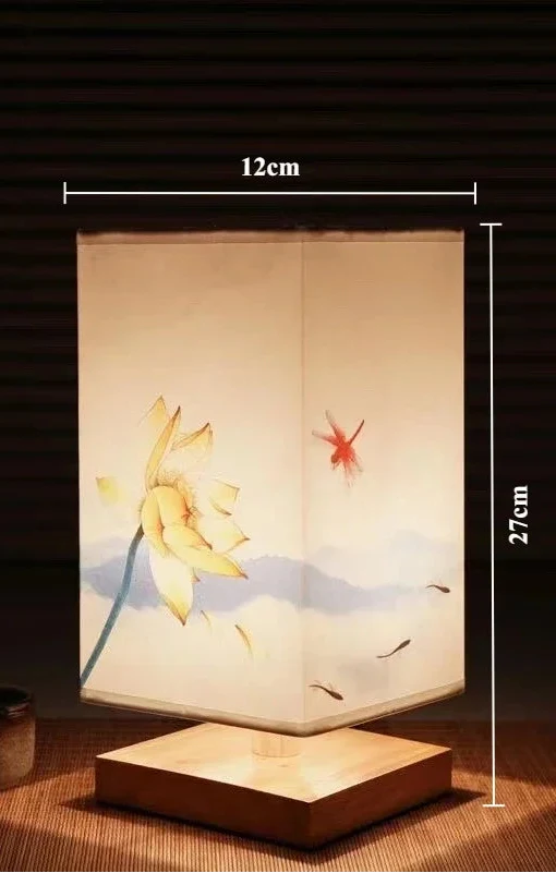 Lampe de chevet — Japonaise Rétro