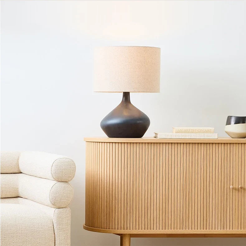 Lampe de chevet — Rétro Minimaliste Japonaise