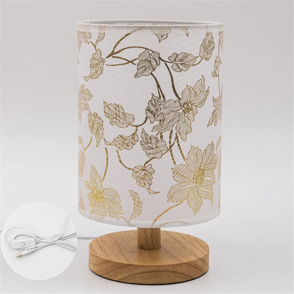 Lampe de chevet — Épuré Fleuri