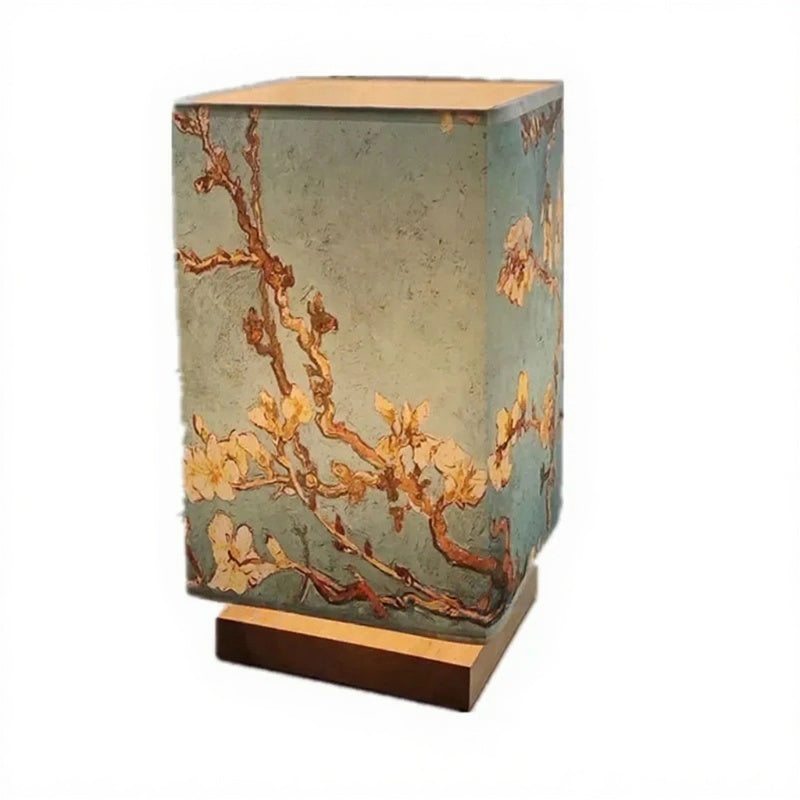 Lampe à poser — De Table Bleue Fleurie
