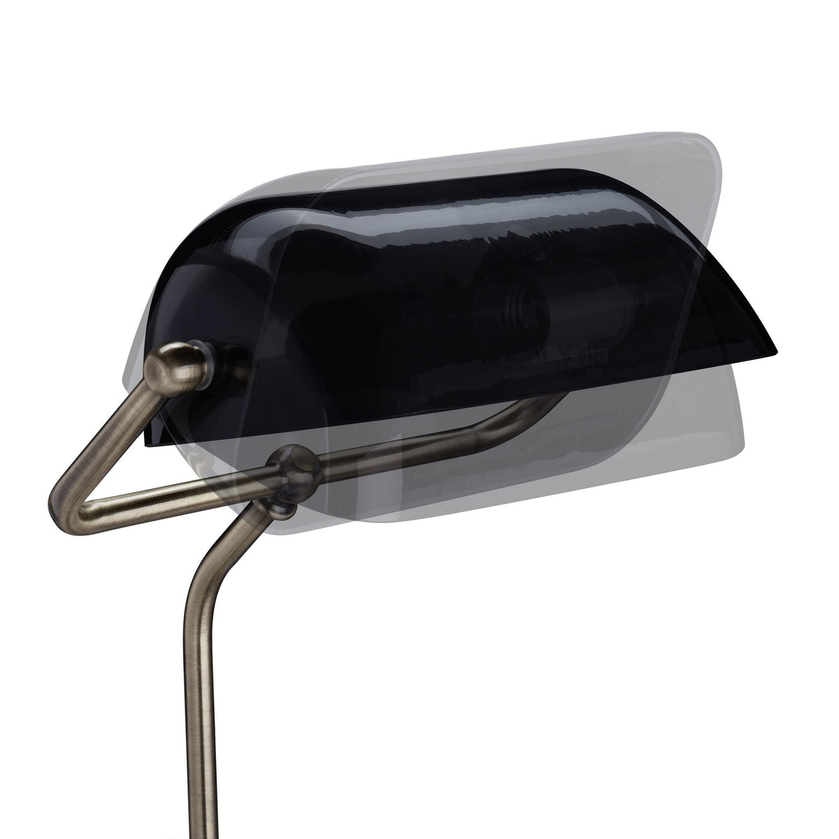 Lampe de Banquier Noir Noélie Estampe - Une Note Singulière dans le Décor