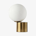Lampe de chevet doré avec boule en verre Nordic