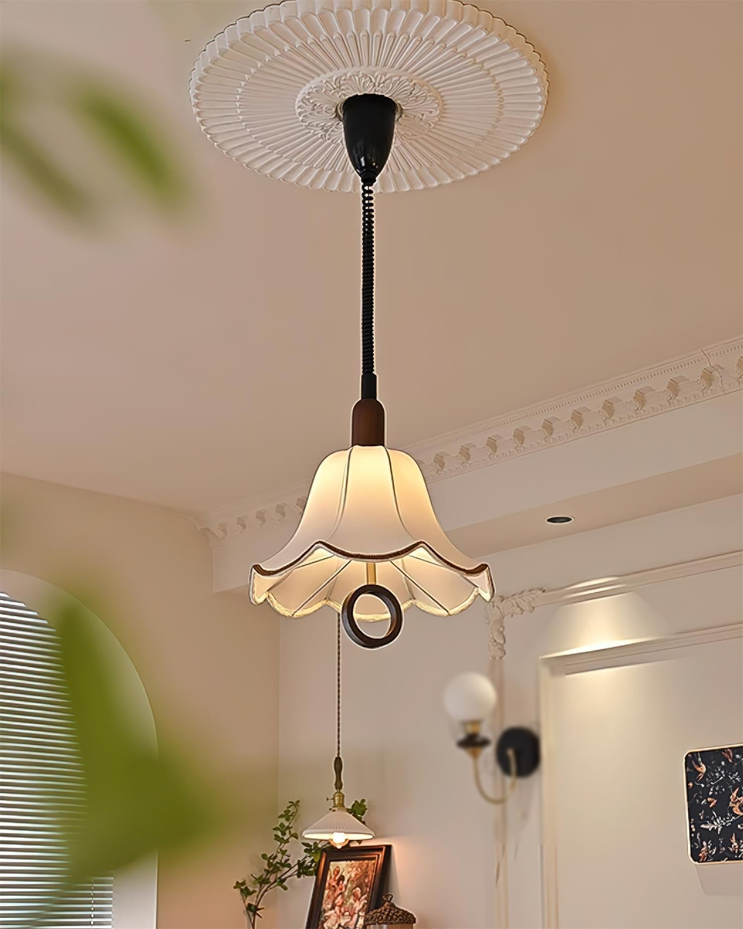 Lanna Lampe Pendante Forme Cloche Élégante Traditionnelle - Neutralighting