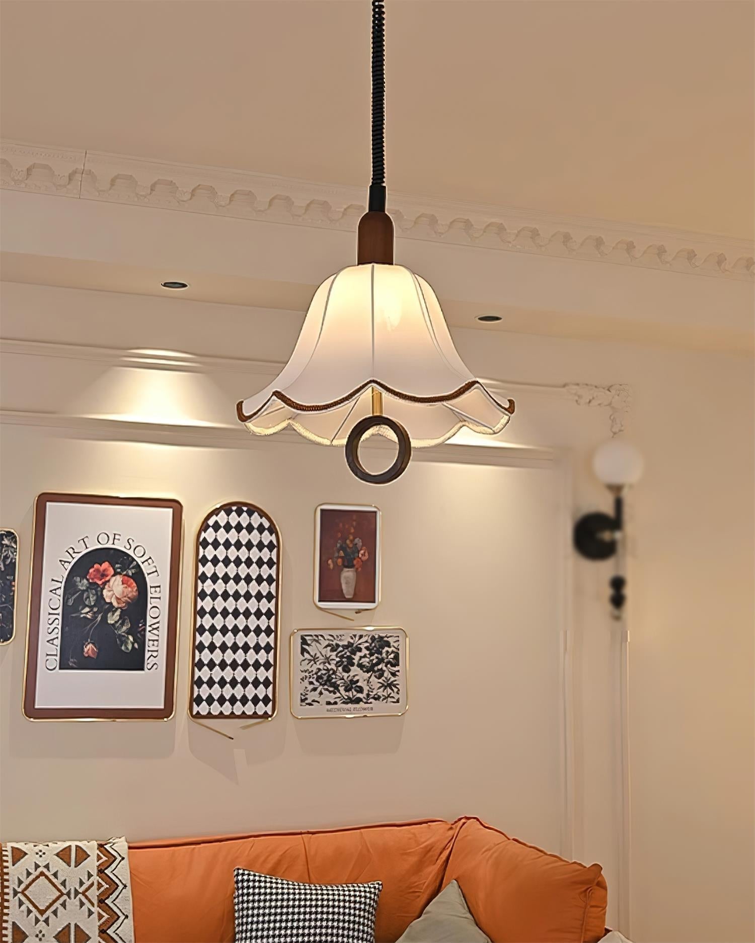 Lanna Lampe Pendante Forme Cloche Élégante Traditionnelle - Neutralighting
