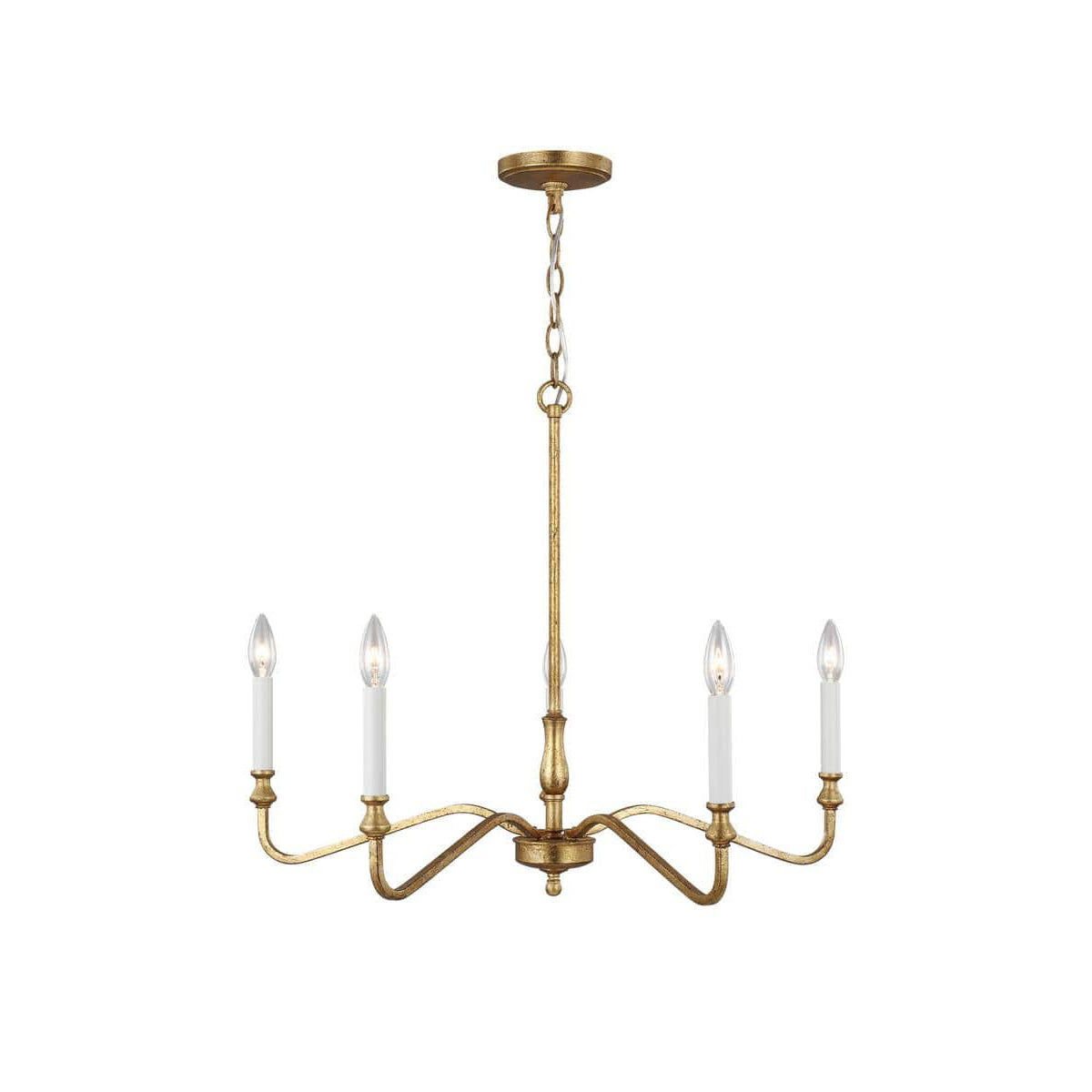 Ulsilus Chandelier Métal et Laiton Industriel Vintage - Neutralighting