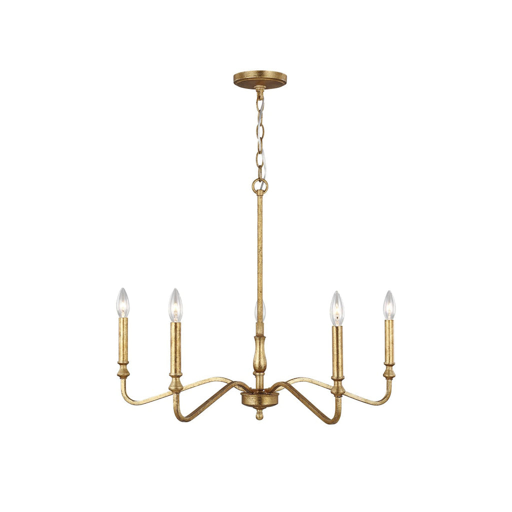 Ulsilus Chandelier Métal et Laiton Industriel Vintage - Neutralighting