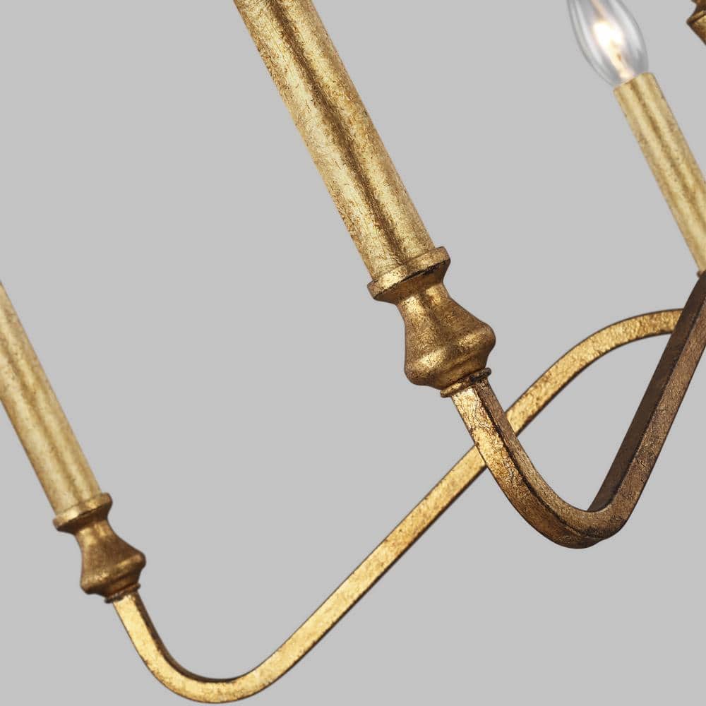 Ulsilus Chandelier Métal et Laiton Industriel Vintage - Neutralighting