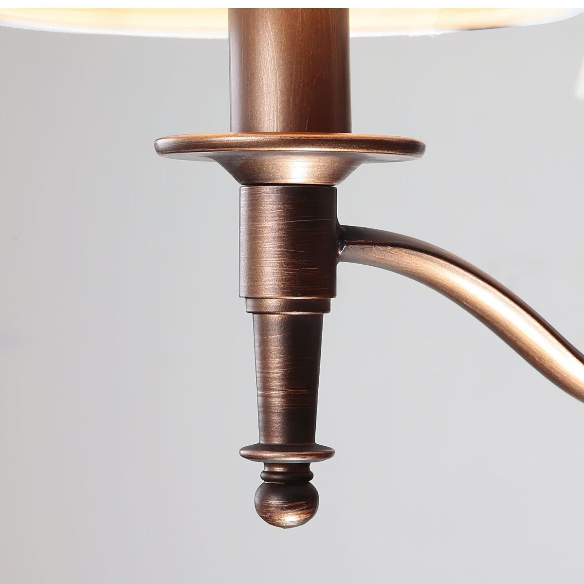Zosolia Chandelier en Tissu et Laiton Industriel Vintage de Luxe - Neutralighting