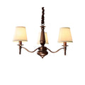 Zosolia Chandelier en Tissu et Laiton Industriel Vintage de Luxe - Neutralighting