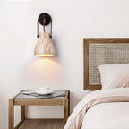 VeraApplique Murale Lanterne en Travertin - Neutralighting