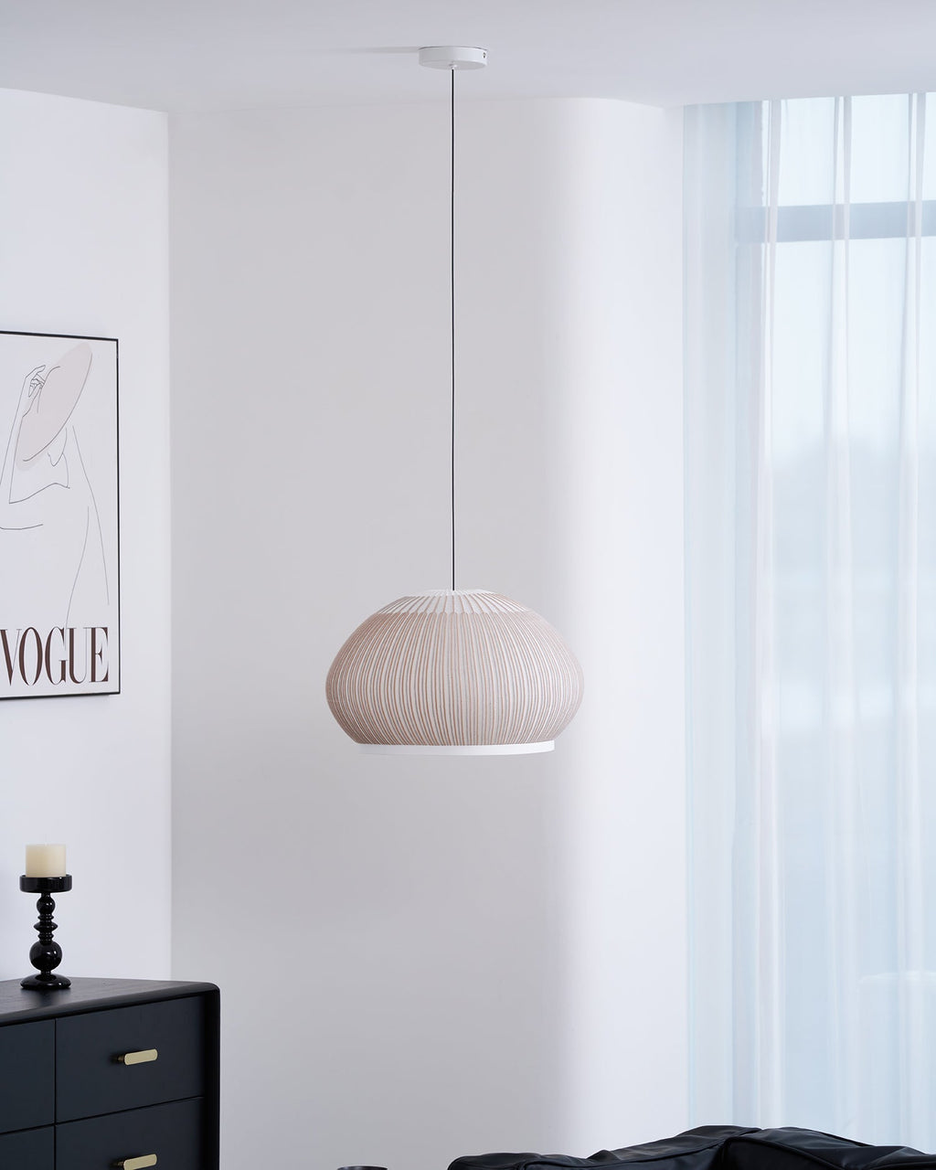 Blythe Suspension minimaliste en tissu - Neutralighting