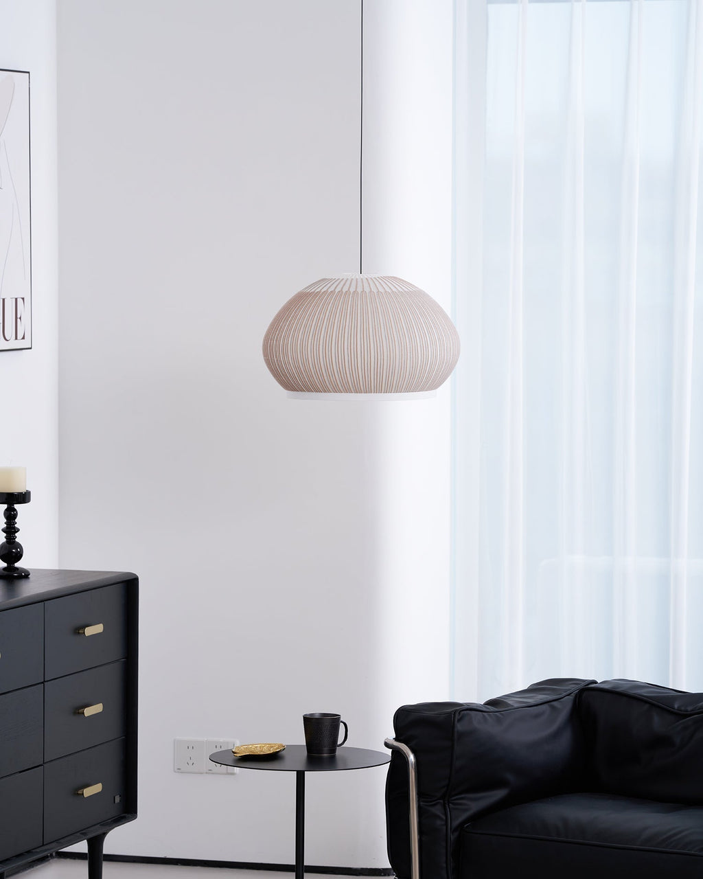 Blythe Suspension minimaliste en tissu - Neutralighting