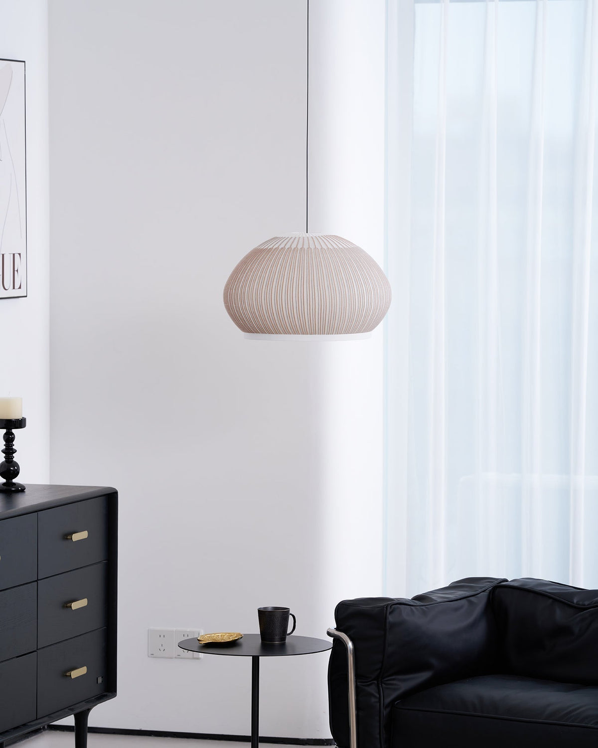 Blythe Suspension minimaliste en tissu - Neutralighting