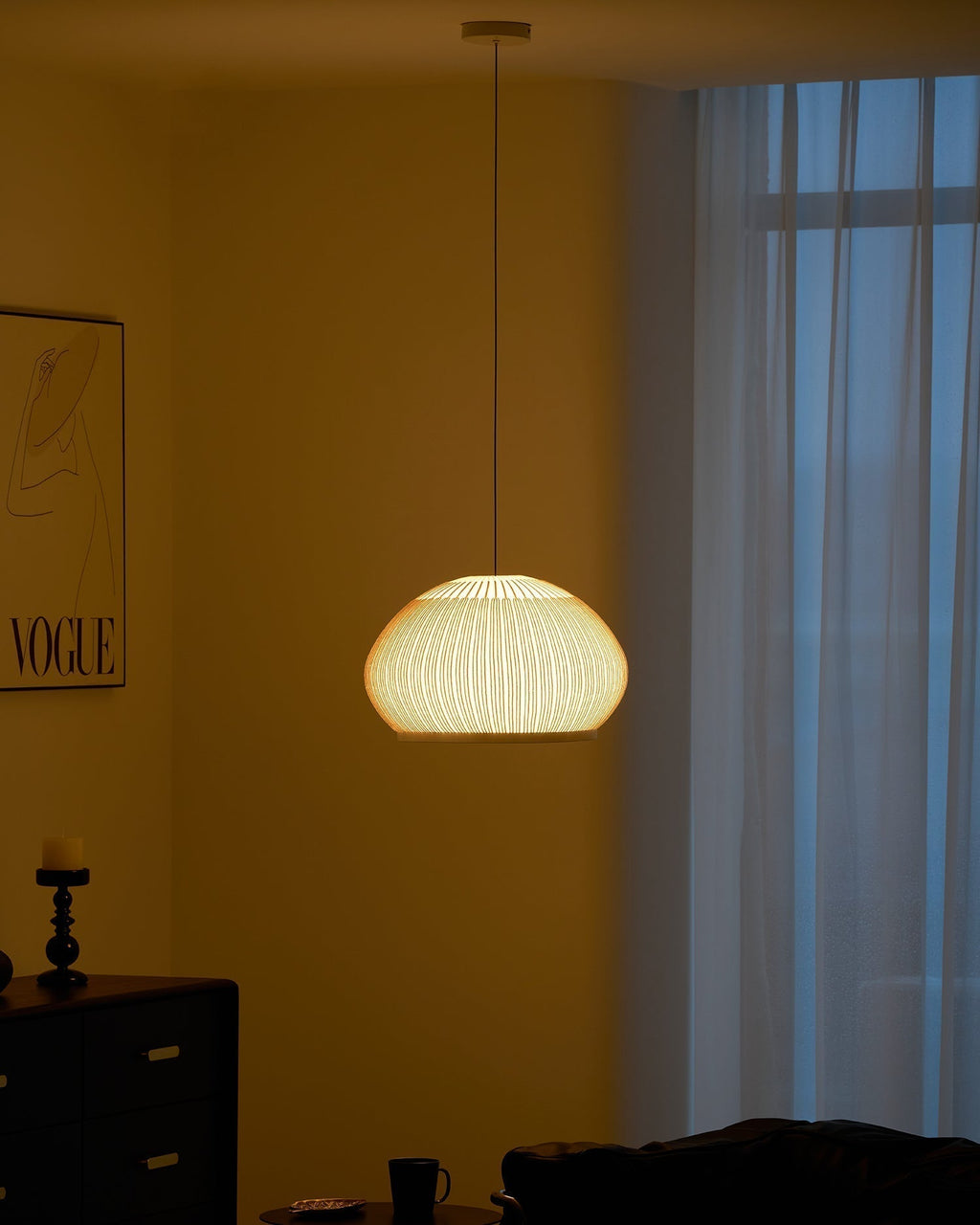 Blythe Suspension minimaliste en tissu - Neutralighting