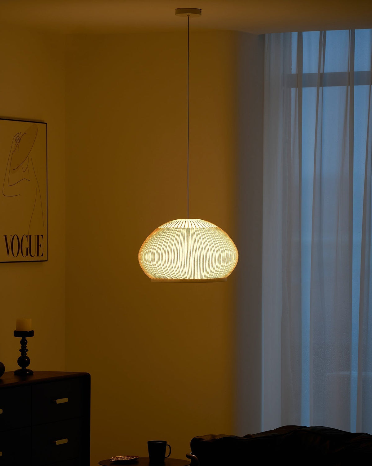 Blythe Suspension minimaliste en tissu - Neutralighting