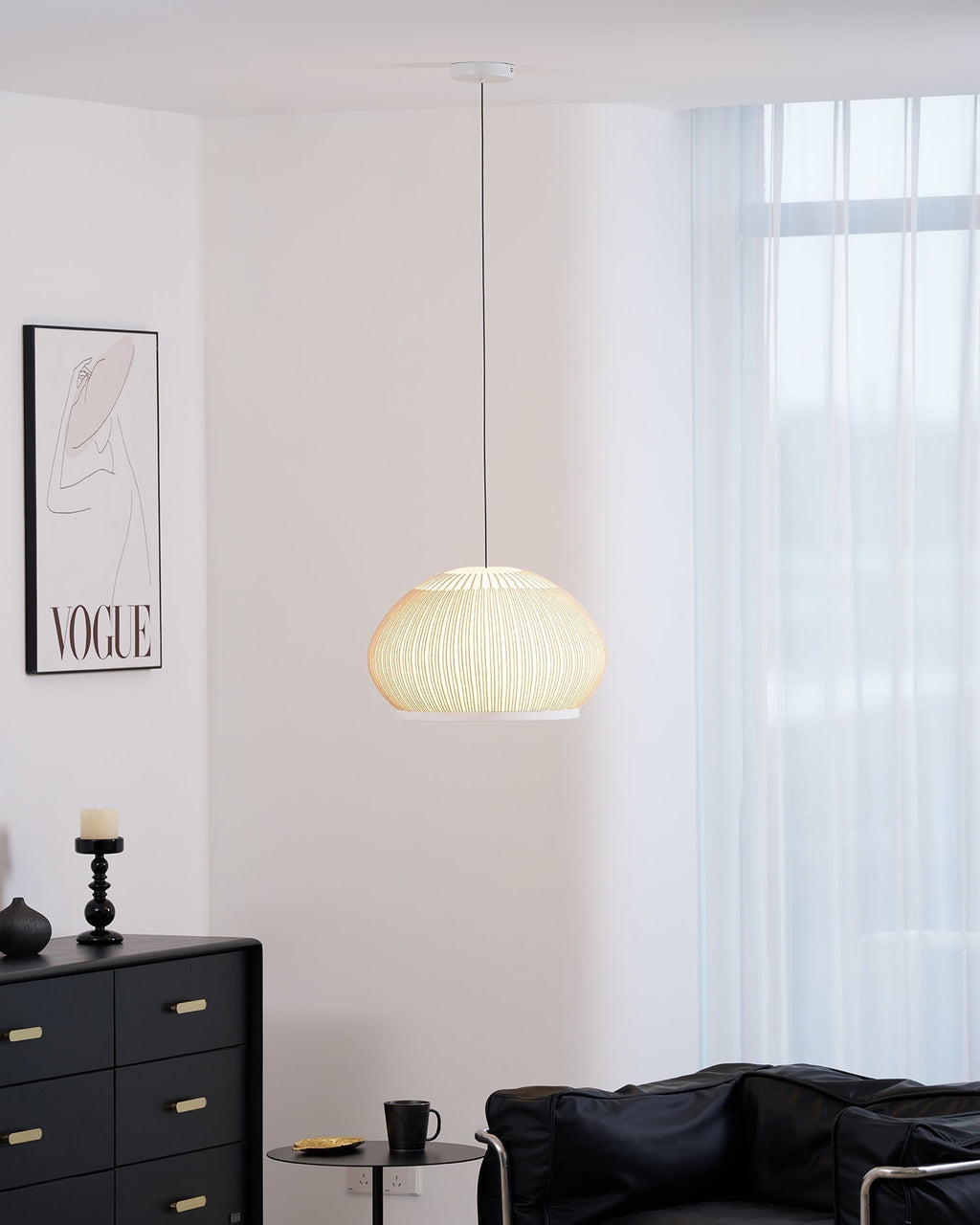 Blythe Suspension minimaliste en tissu - Neutralighting