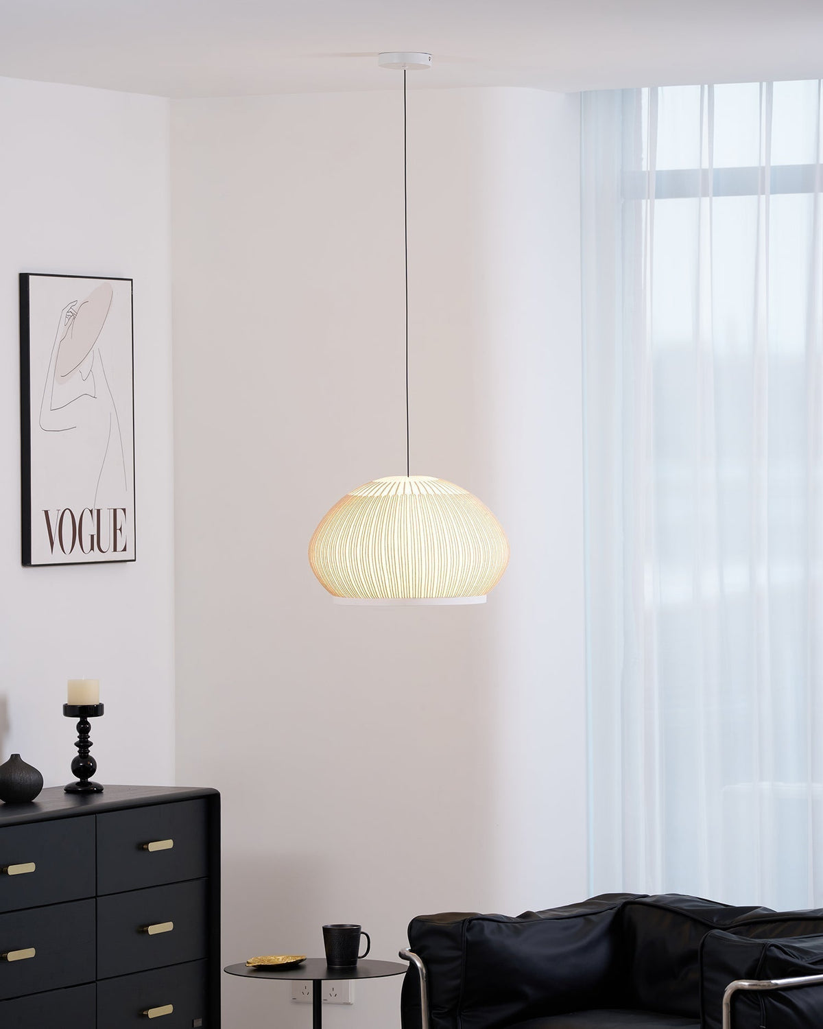 Blythe Suspension minimaliste en tissu - Neutralighting