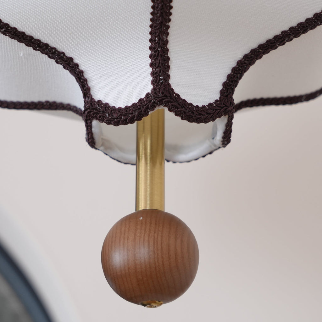 Lustra Suspension Lampe Lanterne en Tissu pour Salon - Neutralighting