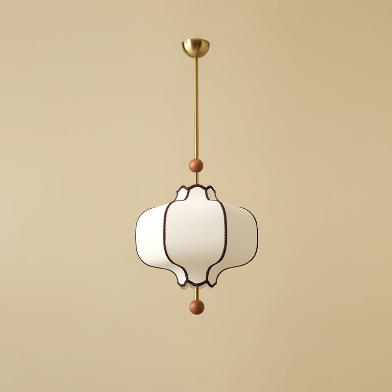 Lustra Suspension Lampe Lanterne en Tissu pour Salon - Neutralighting