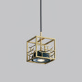 Cubo Lampe Pendante en Laiton Moderne - Neutralighting