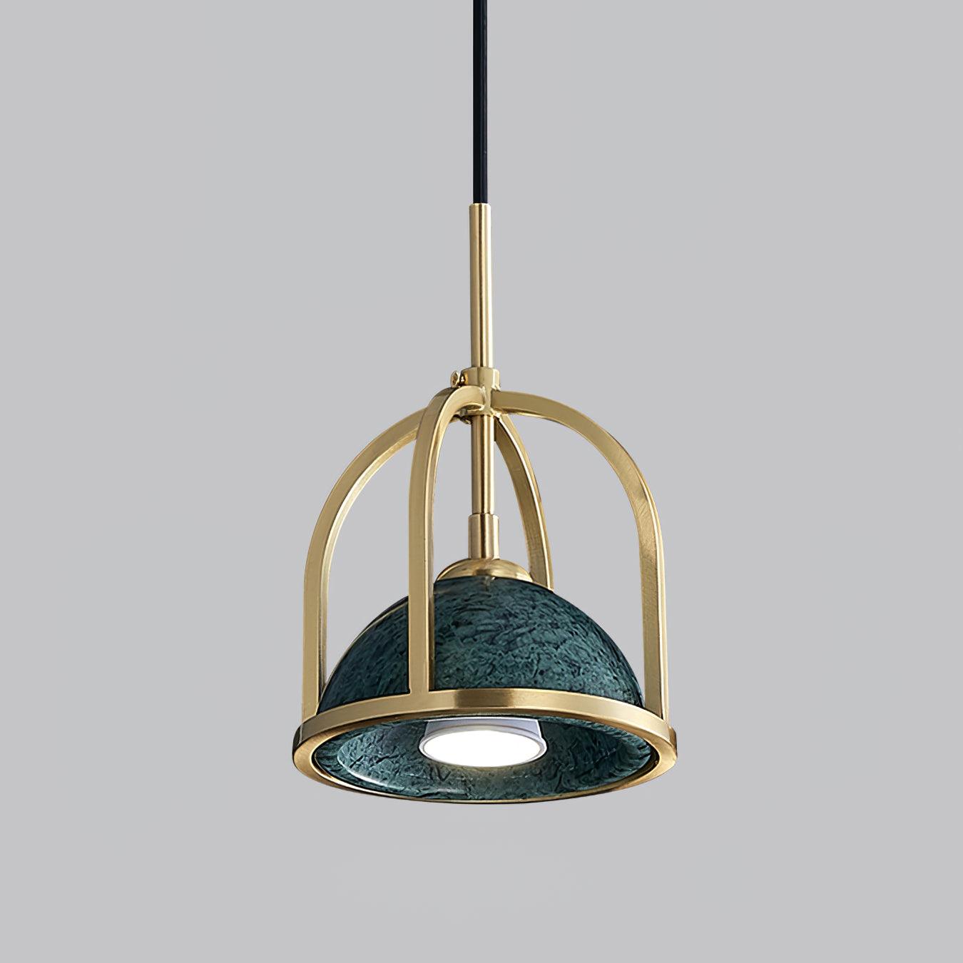 Cubo Lampe Pendante en Laiton Moderne - Neutralighting