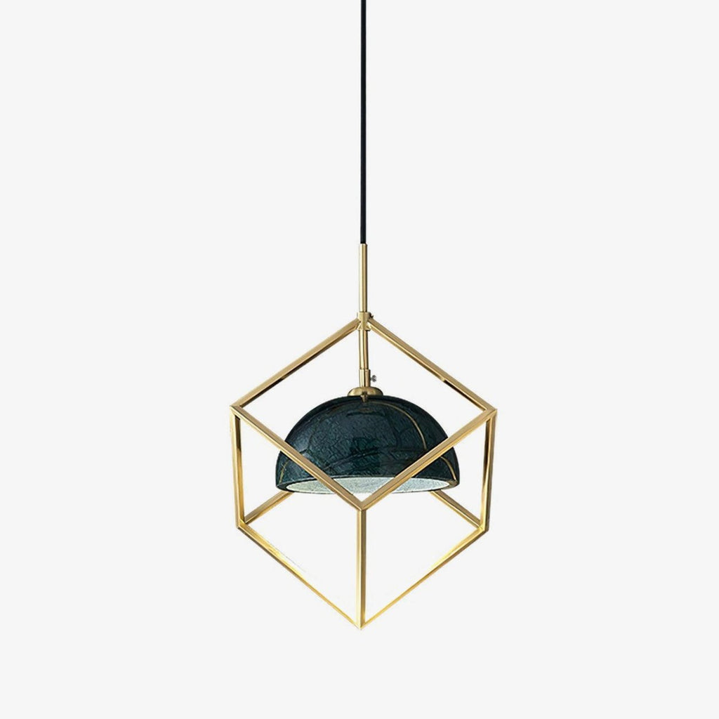 Cubo Lampe Pendante en Laiton Moderne - Neutralighting
